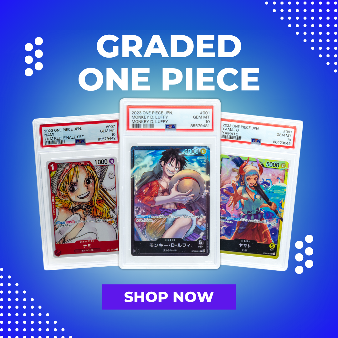 Graded One Piece Cards  7 Bucks a Pop