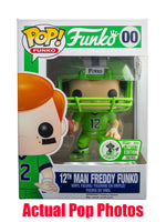 12th Man Freddy Funko (Football Player) 00 - 2016 ECCC Exclusive /250 made [Condition: 7/10] **Sun Faded on Side**