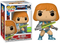 He-Man (Retro Toys, Metallic, Masters of the Universe) 106 - 2022 Summer Convention Exclusive [Damaged: 7/10]