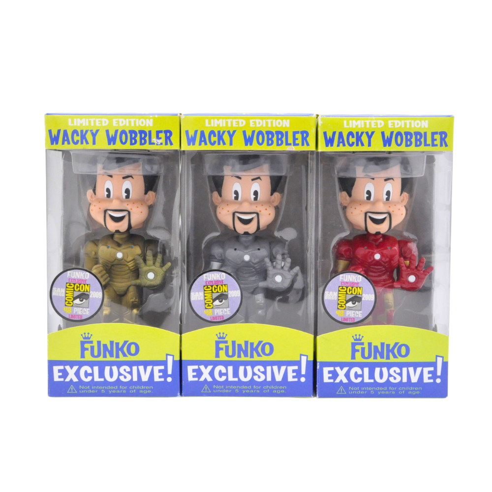 Freddy Stark Funko Wacky Wobbler (Set of 3) | 7 Bucks a Pop
