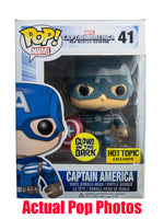 Captain America (Glow in the Dark, Winter Soldier) 41 - Hot Topic Exclusive [Condition: 6/10]