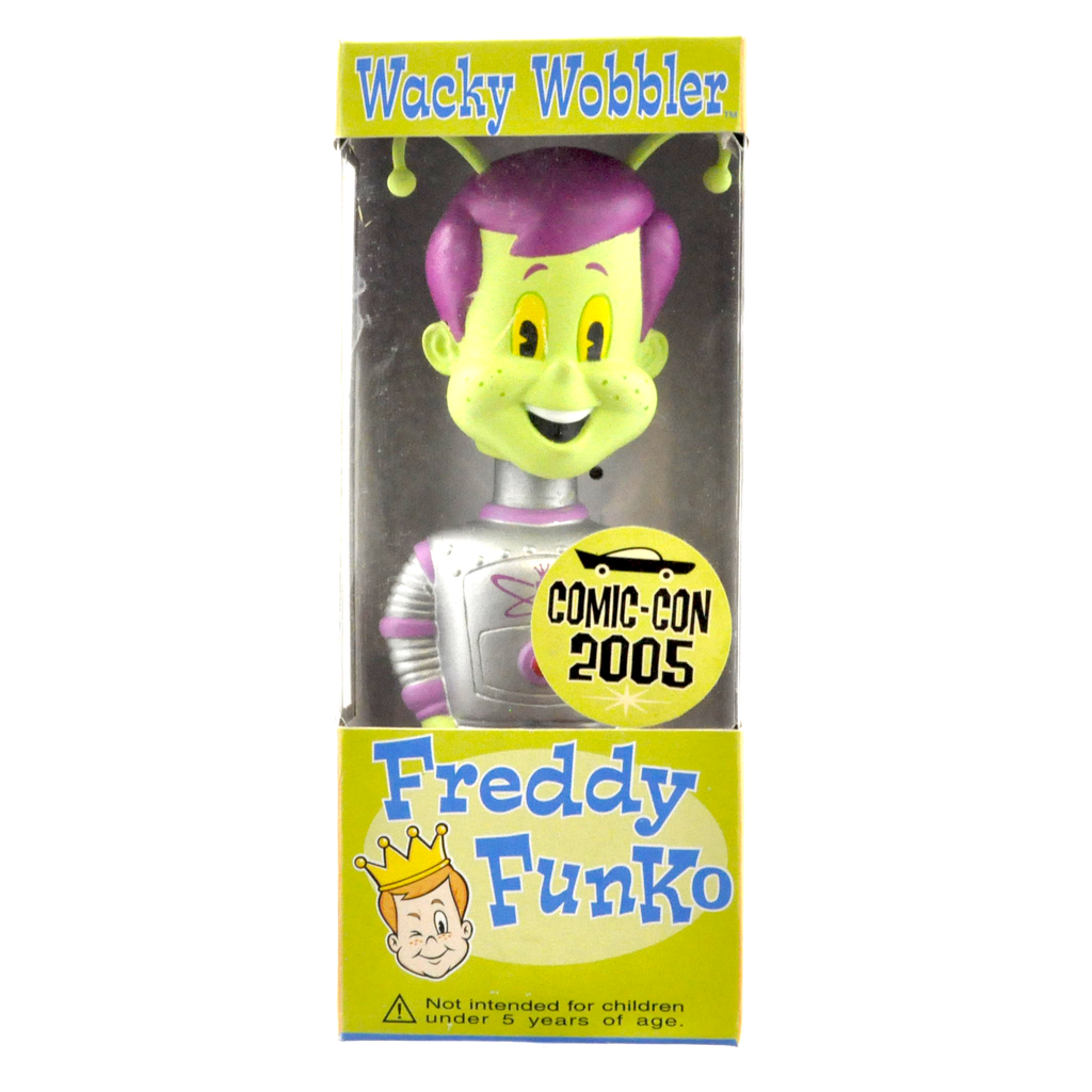 Funko Wacky Wobbler Atomic Freddy Alien - 2005 SDCC Exclusive – 7