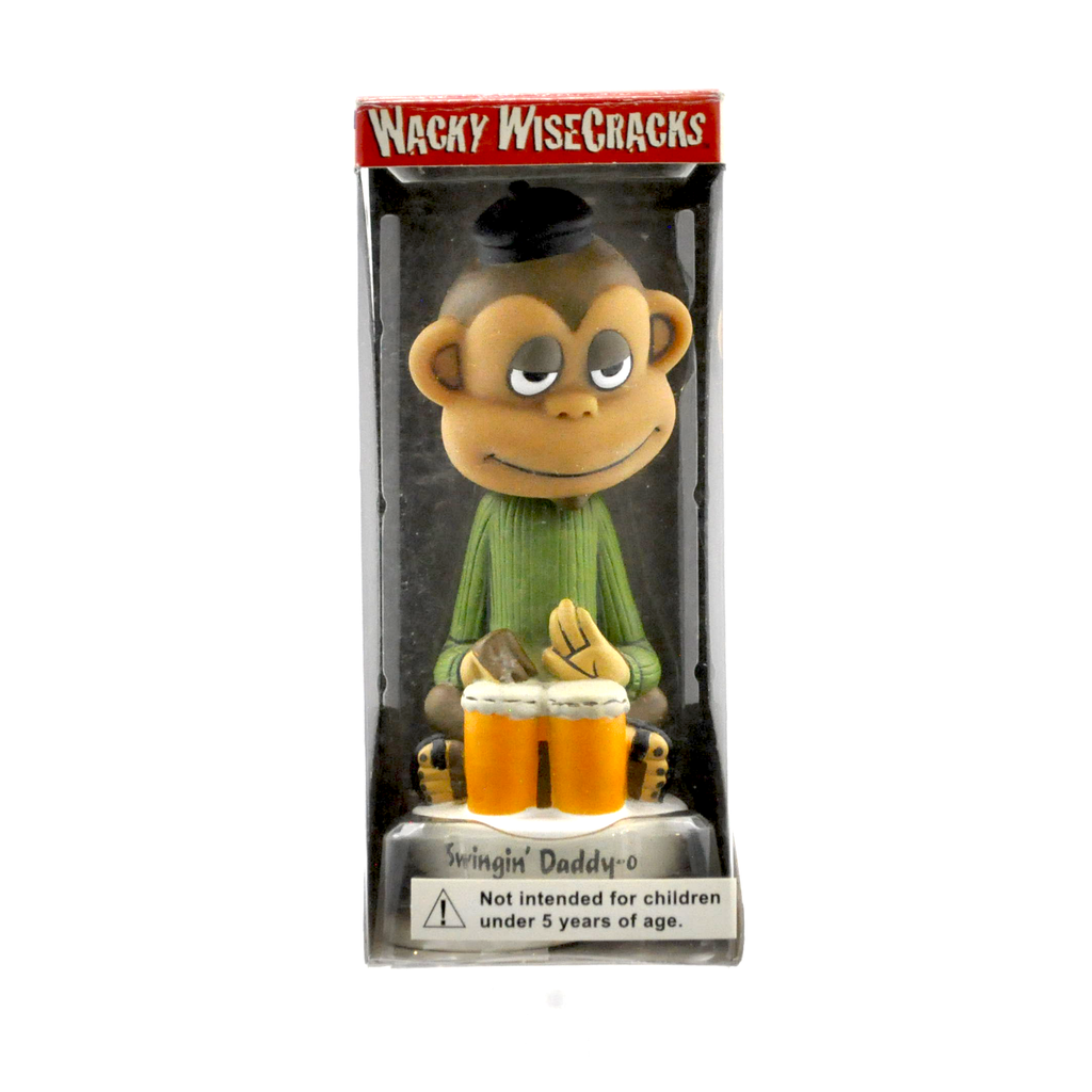 Wisecracks Funky Monkey Swingin' Daddy-O Funko Mini Wacky Wobbler