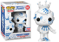 Freddy Funko (White & Blue w/ Stars, Art Series) SE - 2021 Funko Fundays Box of Fun /2000 Made  [Condition: 8/10]