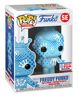 Freddy Funko (Aqua, White & Blue w/ Dots,  Art Series) SE - 2021 Funko Fundays Box of Fun /1000 Made [Condition: 8/10]