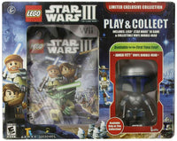 Lego Star Wars III Game Set w/Jango Fett Pop (Nintendo Wii) [Box Condition: 5/10]