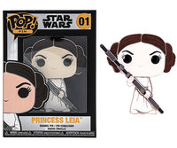 Pop! Pin Princess Leia (Star Wars) 01  [Box Condition: 7.5/10]
