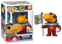 Toucan (Astronaut, Red, Ad Icons) 103 - 2020 SDCC Exclusive  /1000 made  [Condition: 7.5/10]