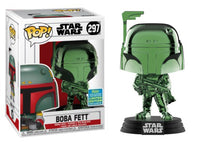 Boba Fett (Green Chrome) 297 - 2019 Summer Convention Exclusive  [Damaged: 6.5/10]