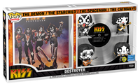 Kiss (Full Band, Destroyer, Glow in the Dark, Deluxe Albums) 22 - Walmart Exclusive [Condition: 6.5/10]