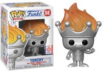 Torchy (Funday Games) SE - 2021 Virtual Funko Fundays  [Damaged: 5/10] **Paint Flaw**