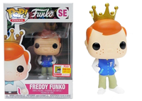 Freddy Funko (Letterman Jacket) SE - 2018 SDCC Exclusive /2000 Made [Condition: 7.5/10]
