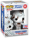 Freddy Funko (White & Brown w/ Dots, Art Series) SE - 2021 Funko Fundays Box of Fun /2000 Made [Damaged: 7/10]