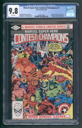 Marvel Super Hero Contest of Champions #1 (6/82) Graded CGC 9.8