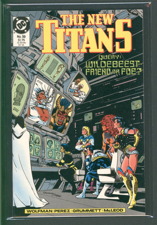 7BAP Uncirculated - The New Teen Titans #59 (1989)