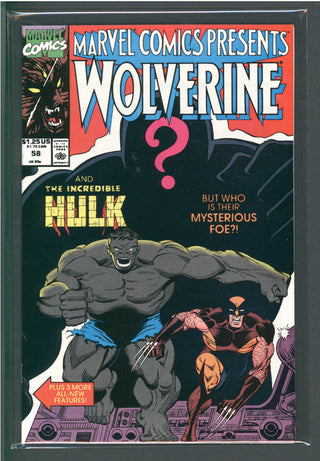 7BAP Uncirculated - Marvel Comics Presents #58 Wolverine & Hulk (1990)