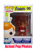 Freddy Funko (Clear Red Glitter) 00/50 Made [Condition: 7/10]