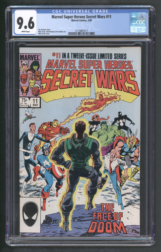 Marvel Super Heroes Secret Wars #11 (3/85) Graded CGC 9.6