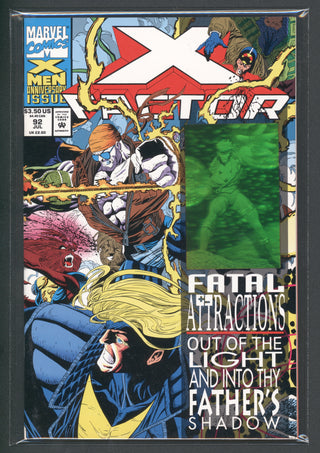 7BAP Uncirculated - X-Factor #92 Hologram Cover (1993)