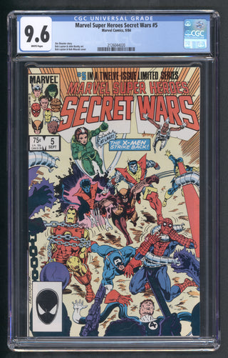 Marvel Super Heroes Secret Wars #5 (9/84) Graded CGC 9.6