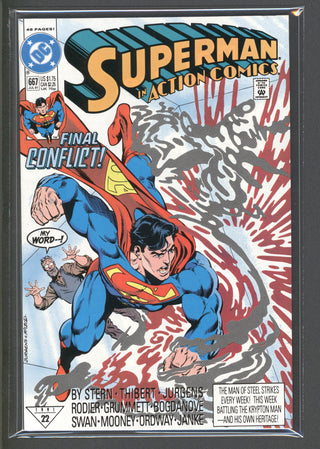 7BAP Uncirculated - Action Comics feat Superman #667 (1991)