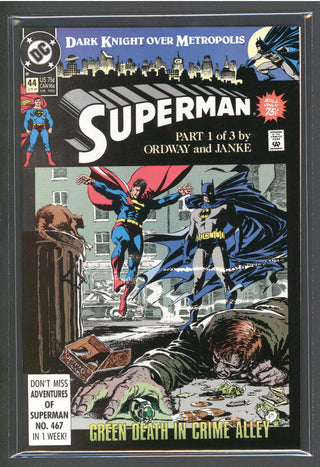 7BAP Uncirculated - Superman #44 feat Batman (1990)