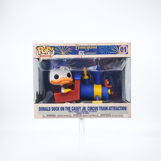 * Funko Pop! Donald Duck on the Casey Jr. Circus Train Attraction Trains 01