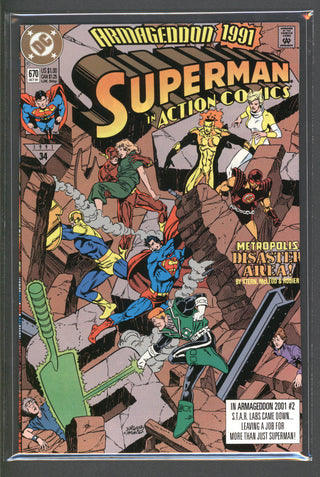 7BAP Uncirculated - Action Comics feat Superman #670 (1991)