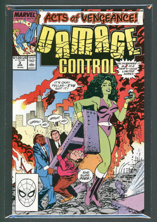 7BAP Uncirculated - Damage Control #3 feat She-Hulk (1989)