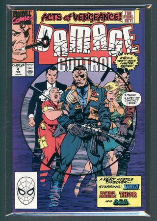 7BAP Uncirculated - Damage Control #4 feat Nick Fury (1990)