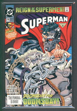 7BAP Uncirculated - Superman #78 alt cover (1993)
