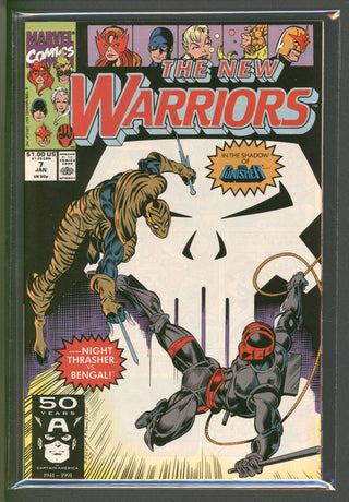 7BAP Uncirculated - The New Warriors #7 (1990)