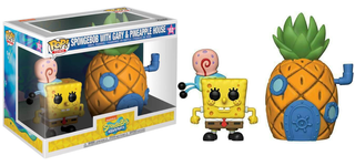 Funko Pop! Spongebob with Gary & Pineapple House Town 02 [Light Damage]