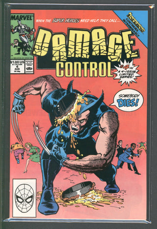 7BAP Uncirculated - Damage Control #4 feat Wolverine (1989)