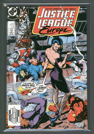 7BAP Uncirculated - Justice League Europe #4 1989