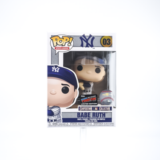 * Funko Pop! Babe Ruth (Pinstripes, Sports Legends) 03 – 2019 NYCC Exclusive