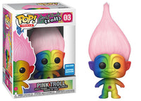 Pink Troll (Rainbow, Good Luck Trolls) 03 - 2020 Wondrous Convention Exclusive  [Damaged: 7/10]