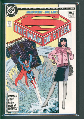 7BAP Uncirculated - Superman The Man of Steel #2 (1986)