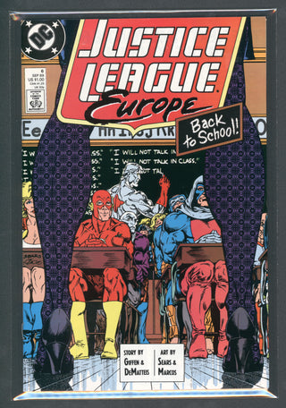 7BAP Uncirculated - Justice League Europe #6 (1989)