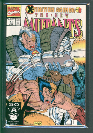 7BAP Uncirculated - The New Mutants #97 (1991)