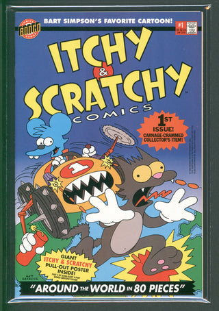 7BAP Uncirculated - Itchy & Scratchy Comics #1 (1994)