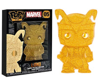 Pop! Pin Loki (Gold, Marvel) 05  [Box Condition: 6.5/10]