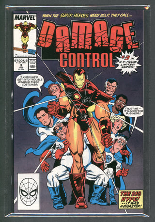 7BAP Uncirculated - Damage Control #3 feat Iron Man (1989)