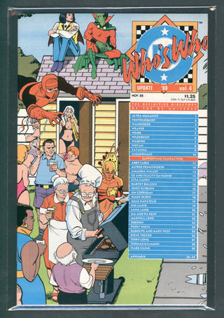 7BAP Uncirculated - Who's Who in the DC Universe Vol 4 (1988)