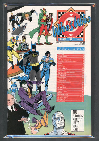 7BAP Uncirculated - Who's Who in the DC Universe Vol 2 (1988)