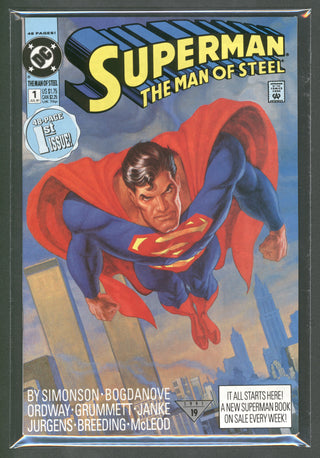7BAP Uncirculated - Superman The Man of Steel #1 (1991)