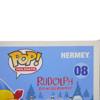 Funko Pop! Hermey Rudolph the Red-Nosed Reindeer 08 - Heavy Damage Vinyl Figure in PopShield Protector