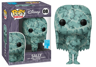 Funko Pop! Sally Art Series, Nightmare Before Christmas, Sealed Stack 08 Vinyl Figure in PopShield Protector