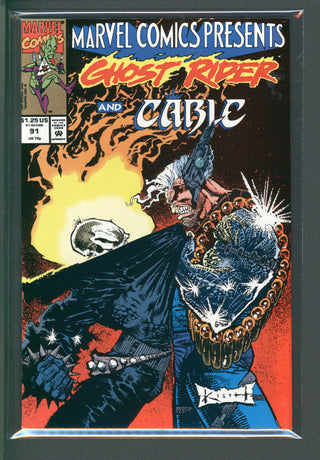 7BAP Uncirculated - Marvel Comics Presents #91 Ghost Rider, Wolverine & Cable (1991)