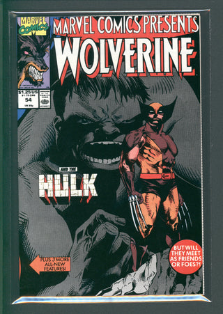 7BAP Uncirculated - Marvel Comics Presents #54 Wolverine & Hulk (1990)